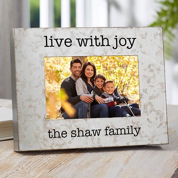 Galvanized Steel Picture Frames - Family Picture Frames - 23537