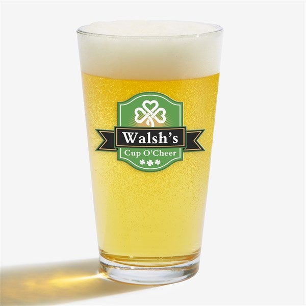 Personalized Irish Barware Collection - Cup O' Cheer - 23570