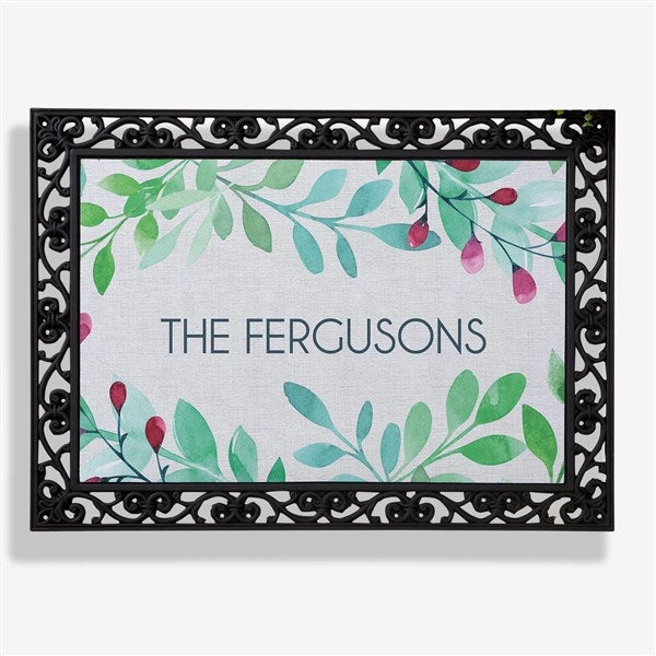 Personalized Doormats - Spring Floral - 23573