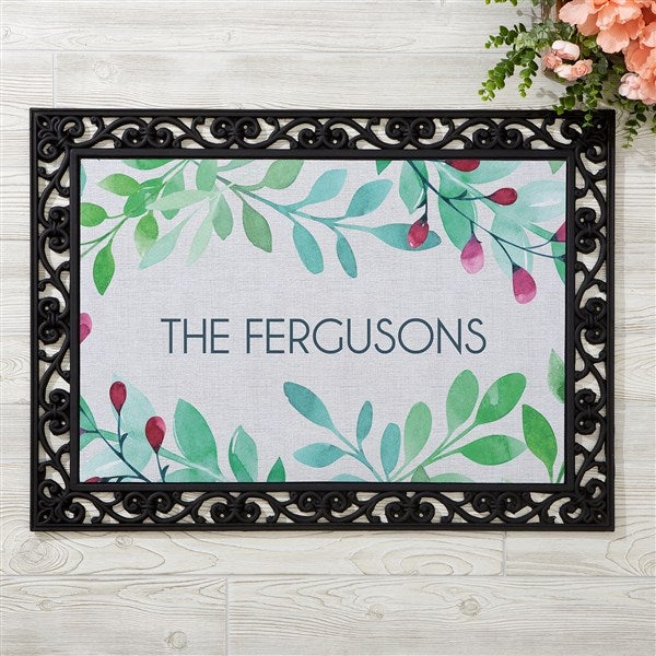 Personalized Doormats - Spring Floral - 23573