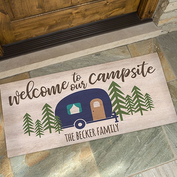 Personalized Welcome Mat/Doormat/Customized 3 Sizes to Choose From 