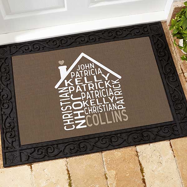 Personalized Doormats Family Home