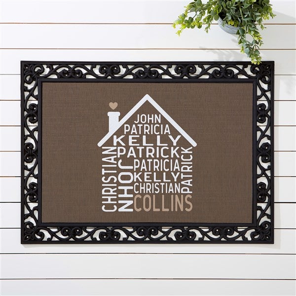 Personalized Doormats - Family Home - 23577