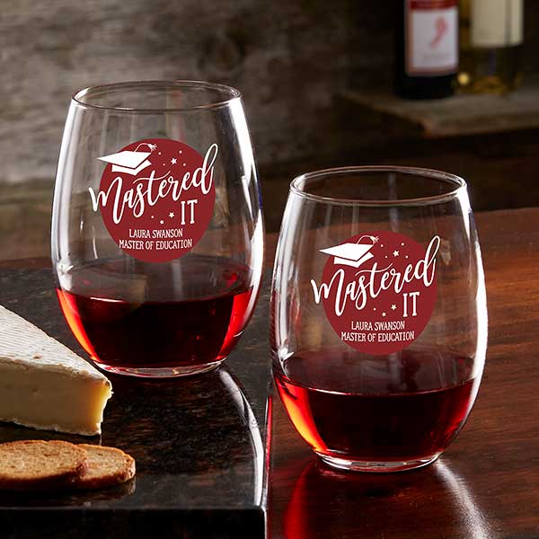 Personalized Graduation Barware Collection - 23607