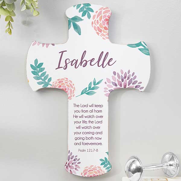 Protect Me Personalized Wall Cross - 23629