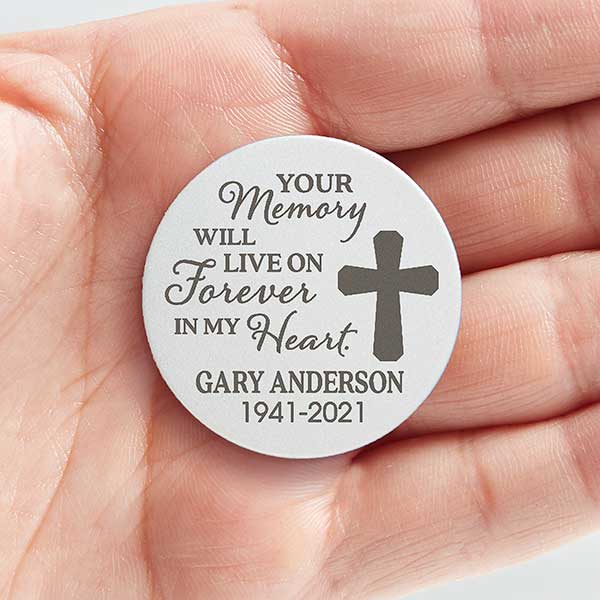 Confirmation Card With Removable Pocket Token - 6.75x4.5 Inch Religious Keepsake Gift