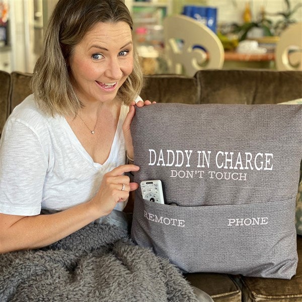 Personalized Pocket Pillow Gift For Him