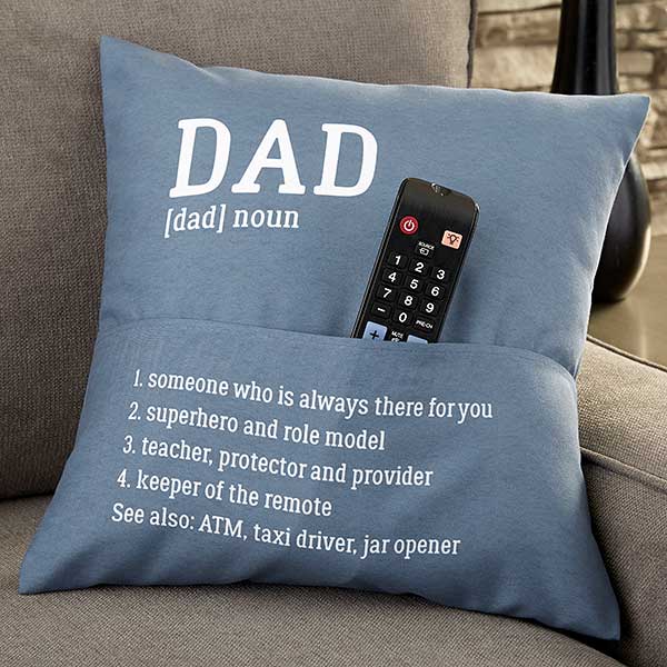 Definition of Him Personalized Pocket Pillow - 23650
