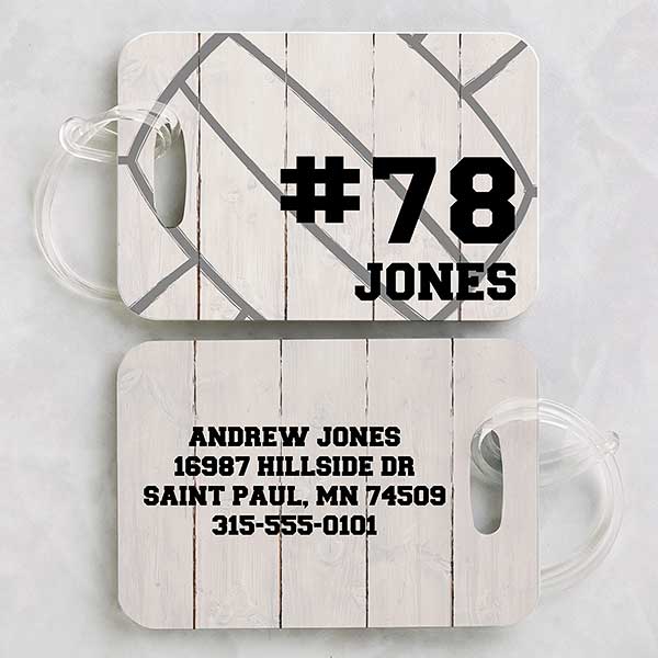 Volleyball Personalized Luggage Tags - 2 Pc Set - 23676