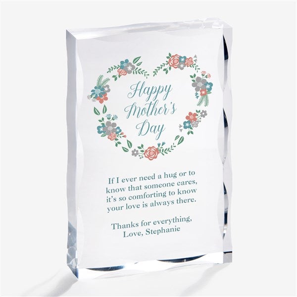 Happy Mother's Day Personalized Acrylic Keepsake - 23690