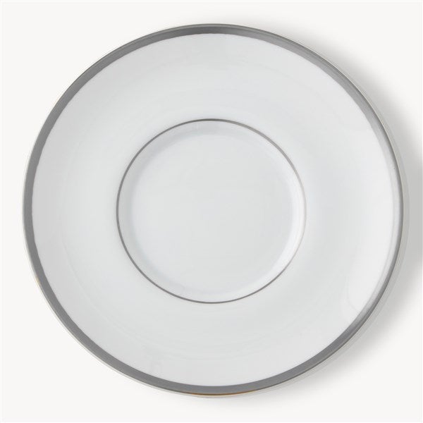 Pickard Signature Platinum Plain Tea Cup Saucer - 23713D