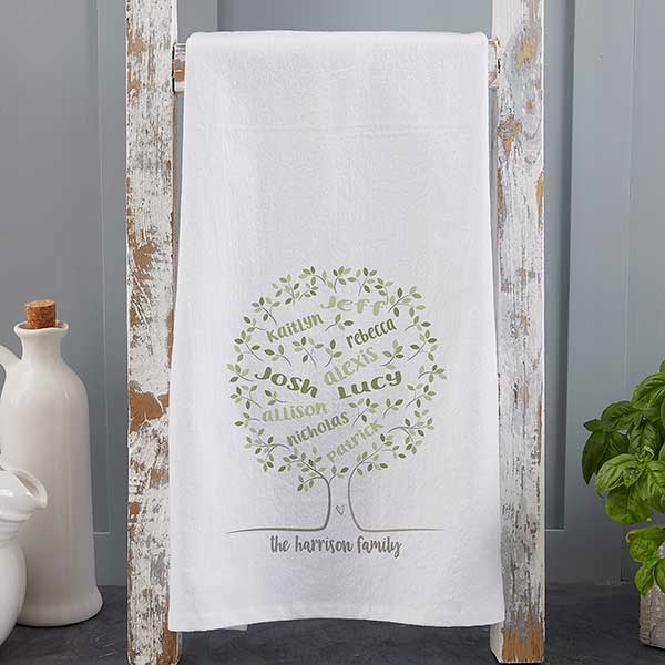 Personalized Wedding Gift, Custom Kitchen Towel, Personalized Flour Sack  Towel, Anniversary Gift, Custom Wedding Present