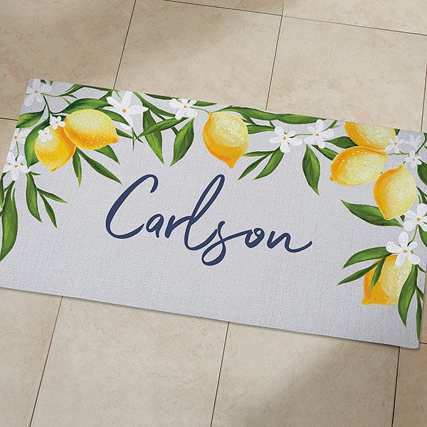 Floor Mat, Personalized Rug, Kitchen Rug, Personalized Mat