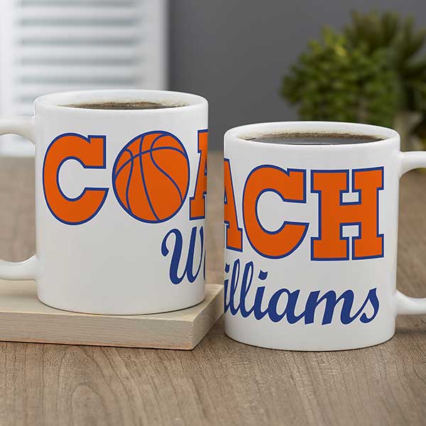 Personalized Coach Coffee Mugs - 23821