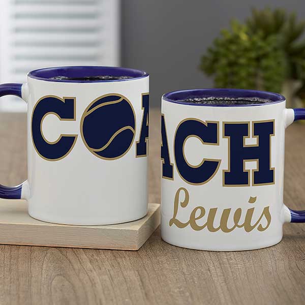 Personalized Coach Coffee Mugs - 23821
