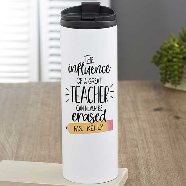 Personalized Teacher Coffee Tumbler Teacher Coffee Travel 