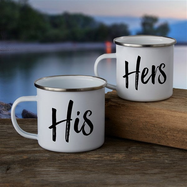 His and Hers Personalized Camping Mugs - 23849