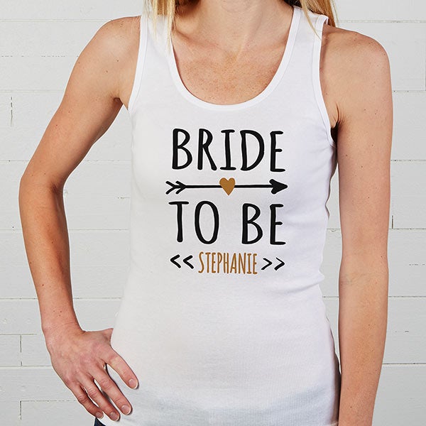bride tribe tank tops