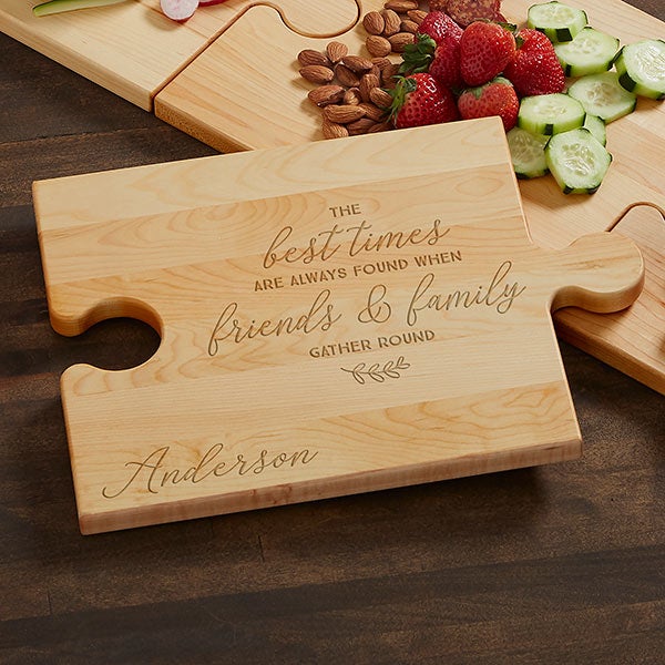 Personalized Wedding Cutting Board, Custom Valentines Cutting