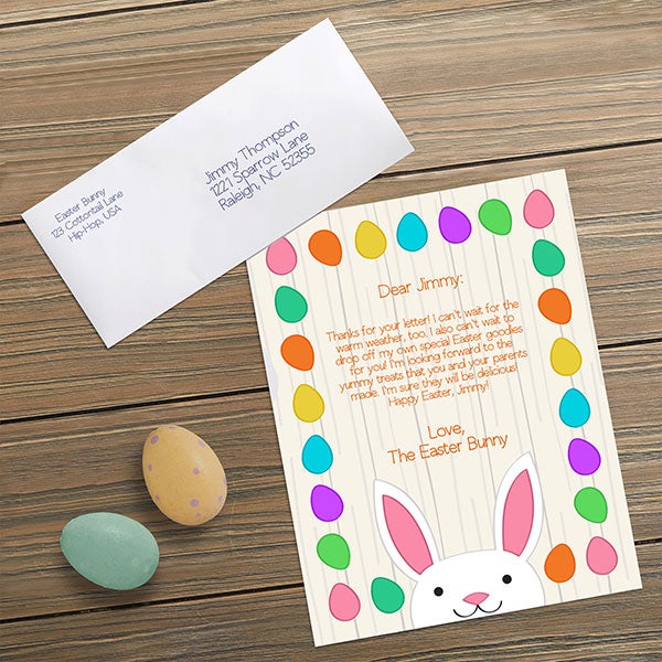 From the Easter Bunny Personalized Letter - 24106