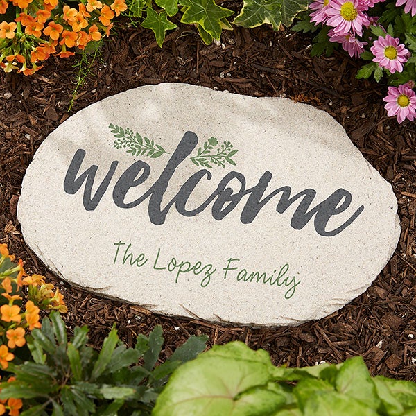 Cozy Home Personalized Garden Stepping Stones - 24157