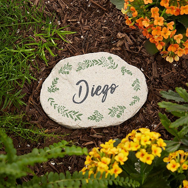 Cozy Home Personalized Garden Stepping Stones - 24157