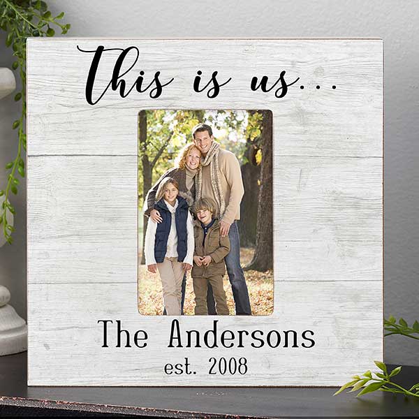 This is Us Personalized Box Picture Frame - 24230