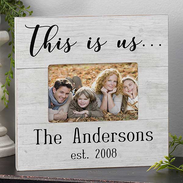 This is Us Personalized Box Picture Frame - 24230