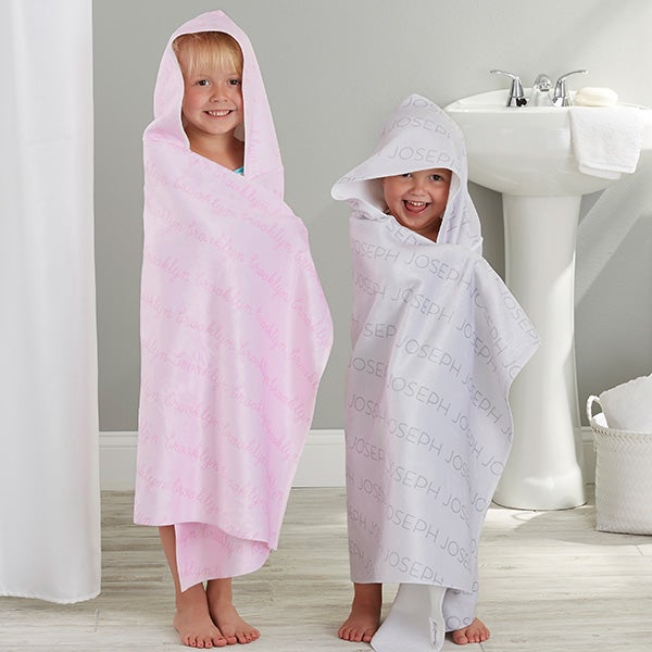 Color Unicorn Hooded Bath Towel With Hood Kids Teens Girls Beach Hoodie Towel 