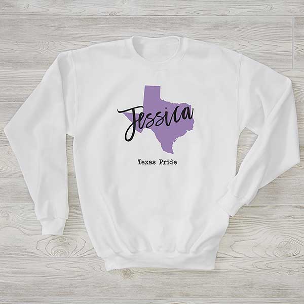personalized baby sweatshirt