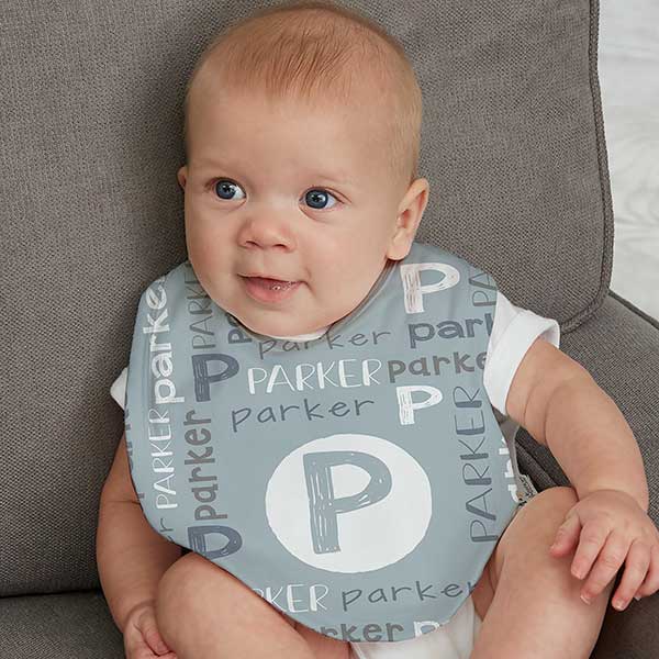baby bibs with names on them