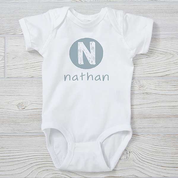 Boy's Name Personalized Baby Clothing - 24497