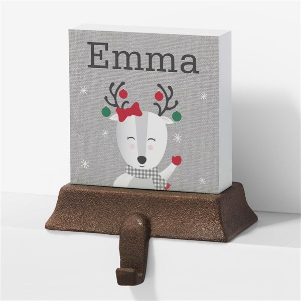 Wintry Cheer Personalized Stocking Holders - 24583