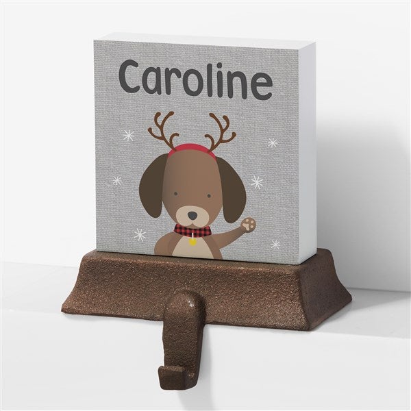 Wintry Cheer Personalized Stocking Holders - 24583