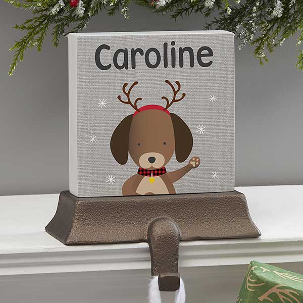 Wintry Cheer Personalized Stocking Holders - 24583