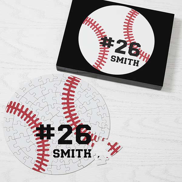 Personalized Baseball Puzzles - 24670