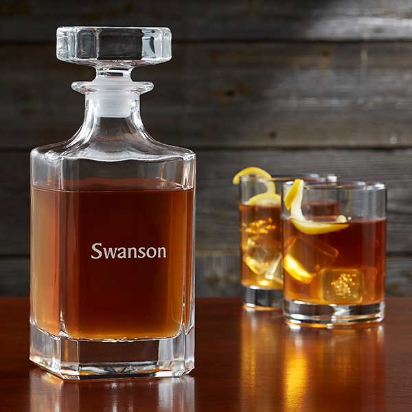 Classic Celebrations Personalized Whiskey Decanter - 24705