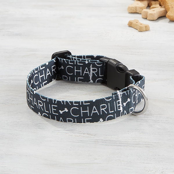 dog collars with names engraved