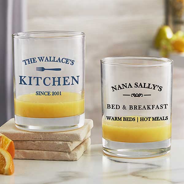 Personalized Everyday Drinking Glasses - Family Market