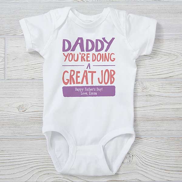 Meanting Daddy's Co-Pilot Short Sleeve Baby Onesies Rompers Bodysuit for Newborn Baby