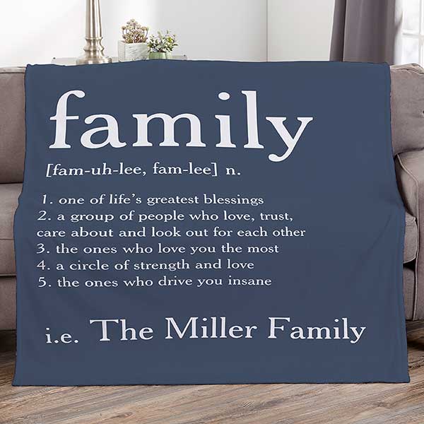 Family Definition Blanket