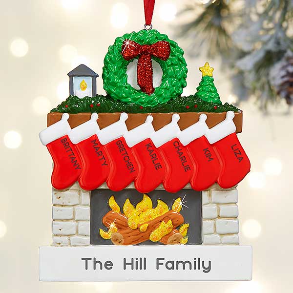 family christmas ornament