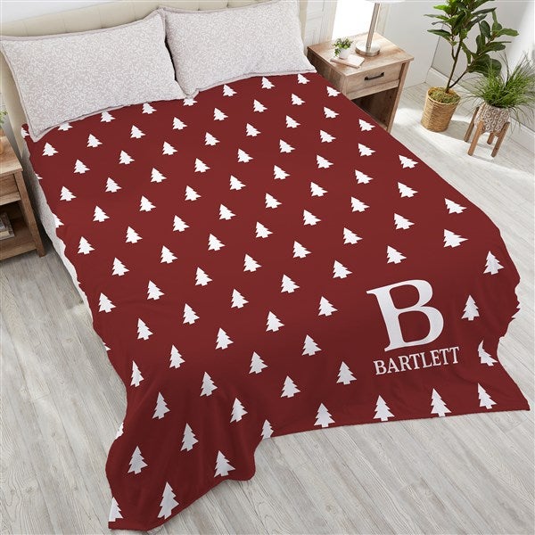Personalized Christmas Blankets - Holiday Icon - 24789
