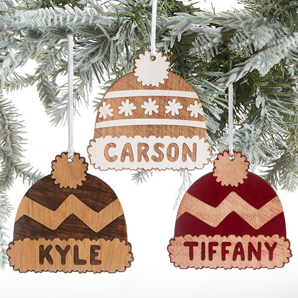 Longhorn Wooden Christmas Ornament
