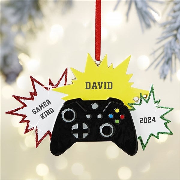Video Game Controller Ornament Personalized - 24854