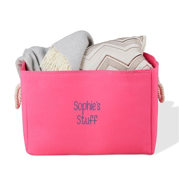 Kid's Room Personalized Storage Totes - 24864