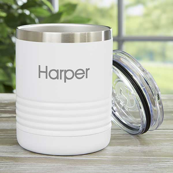 Name & Initial Personalized Insulated Tumblers