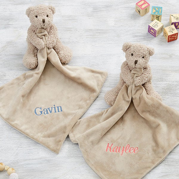 Teddy Bear Personalized Baby Lovey