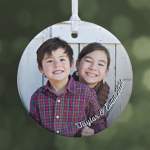 Kids Photo Memories Personalized Photo Ornaments - 24919