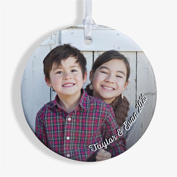 Kids Photo Memories Personalized Photo Ornaments - 24919
